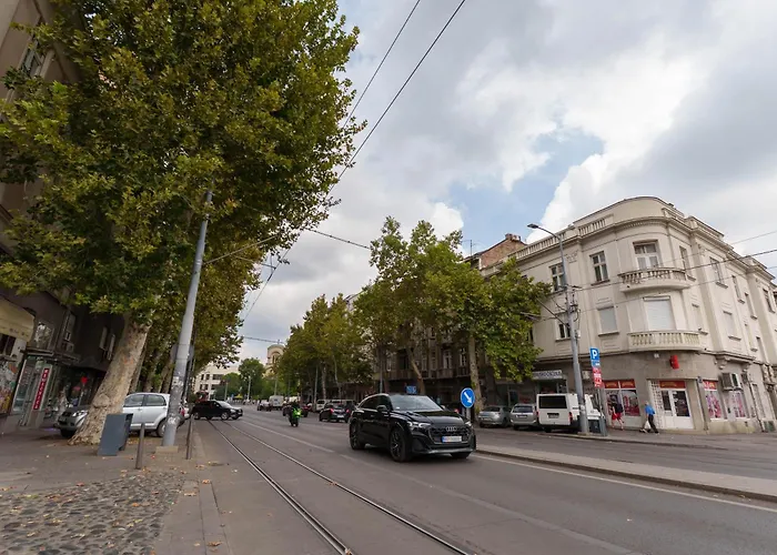 アパート Boem Skadarlija Parking *