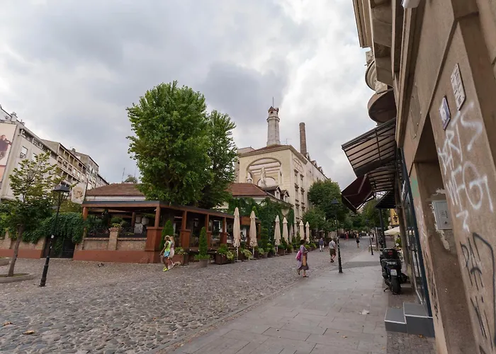 アパート Boem Skadarlija Parking