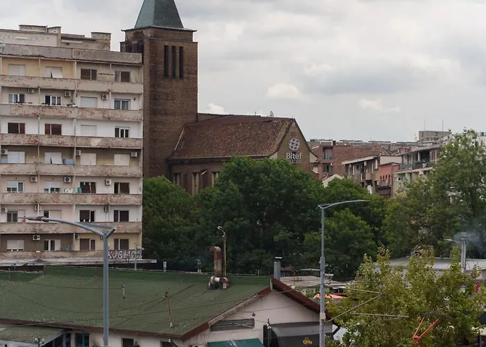 アパート Boem Skadarlija Parking